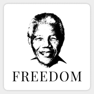 Nelson Mandela Freedom Magnet